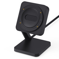 Câble de charge USB portable 2-en-1 noir pour montre connectée Suunto Run, fabriqué en Chine