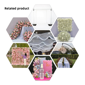 موجة متوهجة أدى أضواء الشريط أضواء الستار والستائر لمسرح الزفاف الأنيق على الطراز الكوري وديكور سقف الفندق - Product Image 5