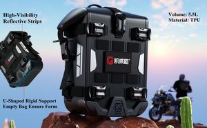 Bolsa Impermeable para Manillar de Motocicleta Kewig con Hebillas de Liberación Rápida, Bolsa de Gran Capacidad para Barra Protectora de Motocicleta para Conducción Todoterreno - Product Image 4