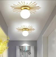 Plafonniers d'Intérieur En Forme De Soleil Moderne Simple Couloir Couloir Led Plafonniers Décoratifs