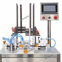 Machine de pliage de boîtes en carton semi-automatique directe d'usine, machine de formage de cartons PLC pour l'emballage de petits produits cosmétiques et cadeaux
