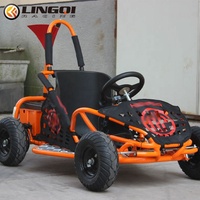 Vente en gros durable 350mm Volant de voiture en cuir 14 pouces pour Go Kart Off Road Racing Karts Accessoires