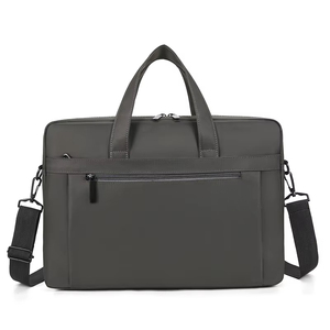 Maletín para Portátil Grande, Impermeable, Antirrobo, con Puerto USB, Cierre de Cremallera Geométrico Oxford, Bolso Bandolera para el Trabajo - Product Image 1