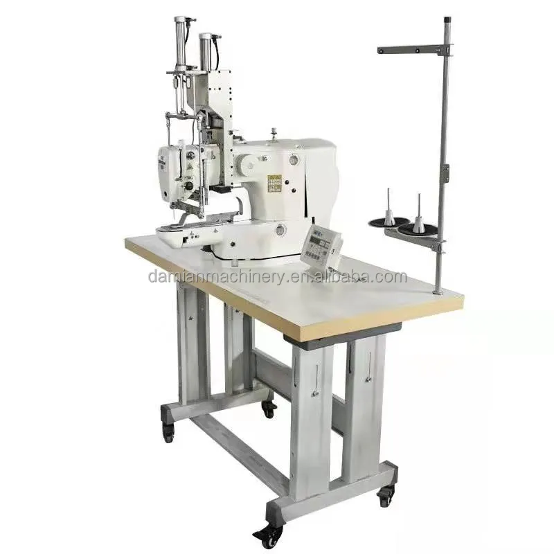 Bar tacking machine pattern sewing machine for pillow cushion bolster