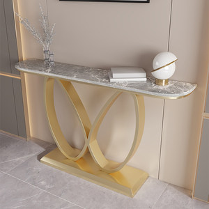 Mesa <span class=keywords><strong>Consola</strong></span> Moderna <span class=keywords><strong>de</strong></span> Lujo para Pasillo, Mesa <span class=keywords><strong>Consola</strong></span> Dorada para <span class=keywords><strong>Sala</strong></span> <span class=keywords><strong>de</strong></span> Estar, Mesa <span class=keywords><strong>Consola</strong></span> para Pasillo - Product Image 1