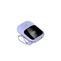 Lancement de nouveau produit : Batterie portable au lithium polymère 10000 mAh avec logo personnalisé, charge rapide 22,5 W, interface d'entrée.