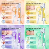 Crème hydratante pour le visage au PDRN, ADN de saumon, GHK-Cu, peptide de cuivre bleu, vitamine C, centella, 8 types d'hydratation, hydratation quotidienne, éclat du visage