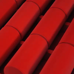 Support de Présentation pour Montres et Bijoux en Microfibre Rouge – Présentoir pour Perles, Montres, Bracelets et Sangles – Idéal pour Magasins de Bijoux - Product Image 3