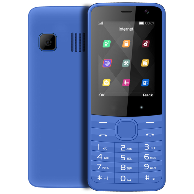 Z36 2.4inch Dual Sim Keypad FDD-LTE 4G Feature Phone with Long Standby Big Battery