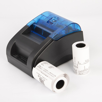 Imprimante thermique de distributeur de billets en plastique postal de police de 80 mm pour l'impression de billets de taxi
