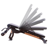 Banc de presse d'équipement de fitness de haute qualité banc plat de baisse d'inclinaison réglable