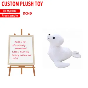 CPC New Creative Cartoon Animal Stuffed White Sea Lion Stuffed Soft Toy