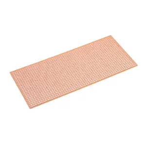 1pcs 6.5x14.5cm Stripboard Veroboard Uncut PCB Platine Singolo Lato del Circuito di Bordo