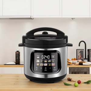 หม้อหุงข้าวอเนกประสงค์แบบไม่ติดหม้อสแตนเลส6L ดิจิตอล12-in-1ควบคุมด้วยเซ็นเซอร์แบบสัมผัส - Product Image 3