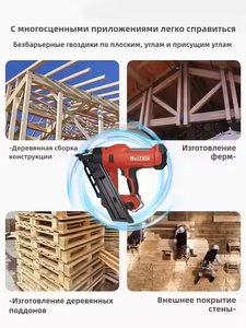 NAILTASK DCFN110-3490 Cloueur à bandes de 34 clous demi-taille, qualité supérieure, pour bricolage industriel intensif, charpentes en bois, maisons en bois et palettes - Product Image 4