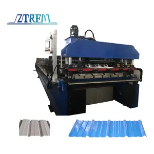 ZTRFM Easy Operation Metal Laminate Roof Machine Filmed Roof Bending Machine And Forming