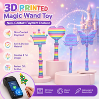 Vashine Baguette Magique Imprimée en 3D, Jouet Anti-Stress Portable NFC avec Paiement Sans Contact, Cadeau pour Enfants, Décoration de Bureau