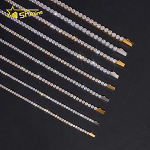 Cadena de Tenis de Acero Inoxidable con Circonitas Cúbicas 5A de 3mm, 4mm, 5mm y 6mm, Estilo Hip Hop, Joyería de Moda - Product Image 3