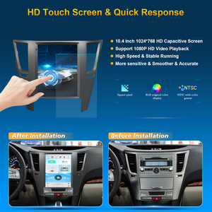 Estéreo Multimedia para <span class=keywords><strong>Auto</strong></span> Android de 10.4 Pulgadas para <span class=keywords><strong>Subaru</strong></span> Outback <span class=keywords><strong>Legacy</strong></span> 2010-2014, CarPlay, Android <span class=keywords><strong>Auto</strong></span>, 4G, DSP, GPS, WiFi, Pantalla Dividida - Product Image 2