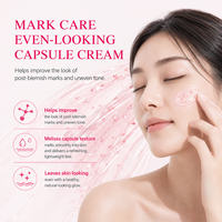 Crème Visage Coréenne Hydratante en Profondeur à 5% de Nicotinamide et Vitamine C en Capsules, Marque Blanche