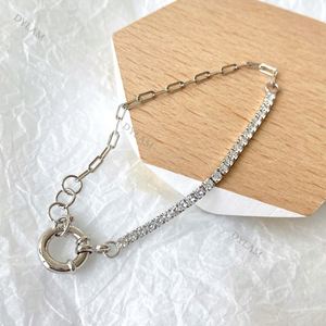 Pulsera Clásica de Tenis Dylam con Doble Hebilla y Circonita Cúbica AAA para Mujer - Product Image 4