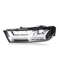 Phares à lentille de projecteur LED matriciels de style aéronautique haut de gamme pour Audi Q7 4M 2016-2019 avec DRL