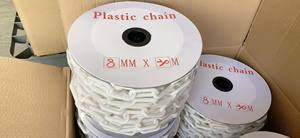 Cadena de eslabones de aleación electrogalvanizada DIN5686A/C de 9mm soldada larga y corta con acabado de zinc que cumple con las especificaciones estándar - Product Image 6