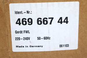 RELAIS DE SÉCURITÉ FWL 46966744 (220-240V) / FWL <span class=keywords><strong>469</strong></span> 667 44 Contrôleur de programmation Automatisation industrielle - Product Image 2
