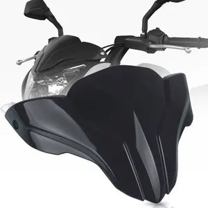 Motocicleta parabrisas parasol parabrisas para BAJAJ Pulsar NS200 NS 200 200NS viento pantalla deflectores Protector