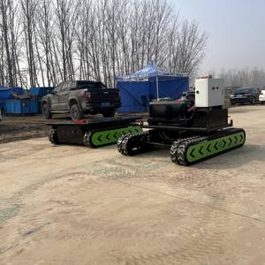 แชสซีหุ่นยนต์ตีนตะขาบยาง ควบคุมด้วยรีโมทไฟฟ้า รองรับน้ำหนัก 500 กก. ถึง 1000 กก. - Product Image 6