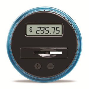 Coffre-fort électronique automatique en mousseline de soie, caisse à monnaie pour enfants, Transparent, vente en gros, avec grand minuterie - Product Image 5