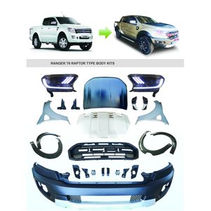 Haute adhérence, moules existants dans l'usine, Hitec HTP87202, style américain 2012 pour T6 <span class=keywords><strong>Raptor</strong></span> Light, kits de carrosserie de camion ordinaire - Product Image 1