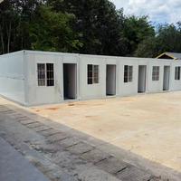 Casa Container Pieghevole a Forma di Z X per Installazione Rapida, Prefabbricata per Cantieri Edili e Magazzini