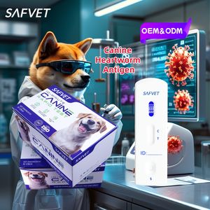 सफारी गर्म बिक्री कैनाइन पेट पेट निदान पशु निदान पशु चिकित्सा उत्पाद चग टेस्ट किट बिल्ली कुत्तों के लिए - Product Image 1