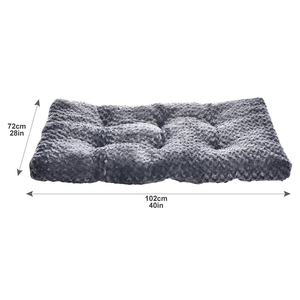 เตียงสุนัขและแมวสีเทาสีเทาซักได้ในร่มแผ่นลังโรงงานออกแบบได้ตามต้องการ - Product Image 5
