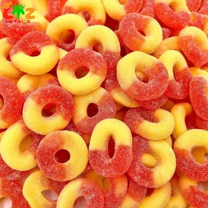 Gomitas de frutas ácidas al por mayor de fábrica, dulces masticables sueltos de formas variadas para fiestas infantiles - Product Image 3
