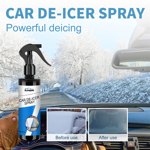 Rayhong 100mL Car De <span class=keywords><strong>Icer</strong></span> Spray parabrisas delantero motor ojo de cerradura espejo retrovisor hielo nieve eliminación - Product Image 3