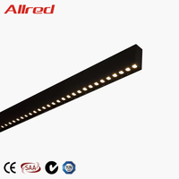 Luminaire LED linéaire à montage en surface, réflecteur en aluminium LED, éclairage commercial à haute efficacité