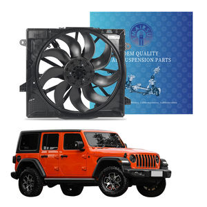 Ventilateur de <span class=keywords><strong>radiateur</strong></span> automobile de haute qualité 583322567 meilleur ventilateur de refroidissement <span class=keywords><strong>électrique</strong></span> pour Jeep Liberty 2.0L en acier aluminium Chrysler - Product Image 2