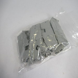 Bloc de jonction gris PLC 281, plaque d'extrémité, <span class=keywords><strong>lot</strong></span> de 20, d'occasion - Product Image 1