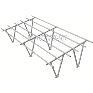 Nhà sử dụng hợp kim nhôm bảng điều khiển năng lượng mặt trời carport Kit <span class=keywords><strong>PV</strong></span> bãi đậu xe tán với hệ thống gắn xe năng lượng mặt trời - Product Image 3