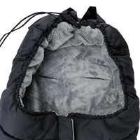 Sac de couchage chaud pour poussette bébé, épais, pour l'hiver, coupe-vent, sac de couchage pour bébé
