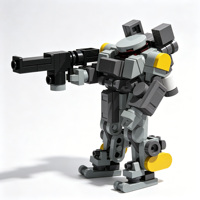 Ensemble de blocs de construction éducatifs STEM Heavy Bastion, unité de défense de la tour, robot Mecha, briques à assembler soi-même, jouet créatif pour adolescents