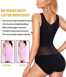 Colombia hip Dip cao eo Shapewear voor dames phụ nữ Tummy kiểm soát hoàn toàn cơ thể Shaper siêu vô hình Shapewear bodysuit - Product Image 2