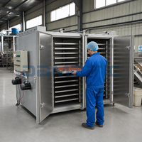 Déshydrateur Commercial Industriel Électrique 1000-1200kg pour Aliments, Noix et Arachides – Four de Séchage à Air / Chambre de Déshydratation