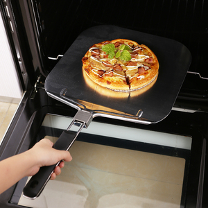 Pala plegable <span class=keywords><strong>de</strong></span> aluminio con mango <span class=keywords><strong>de</strong></span> plástico para Pizza, herramientas para pizza, gran oferta - Product Image 2