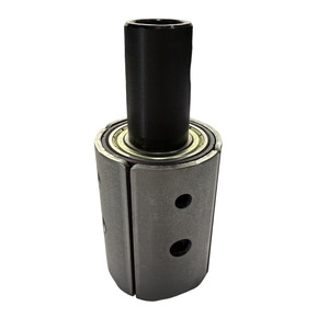 360 Spring-Loaded Hinge 12.7 Mm Metric Oxidized Black Swivel <b>Hardware</b> Accessory - Product Image 1