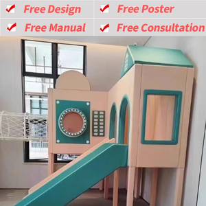 Modern Robust Indoor Playground Soft Play Equipment Set for Kids Commercial Children's Playground with Slide and Ball Pool - Product Image 2