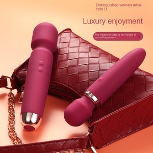 Vibrador de Lujo con Carga USB, Tamaño Pequeño/Grande, con 8 Modos de Vibración, Silicona, Resistente al Agua, Juguete Sexual para Adultos - Product Image 1
