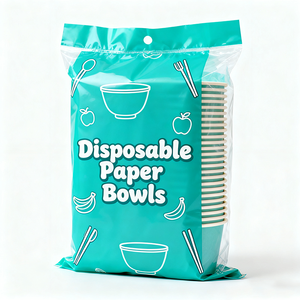 <span class=keywords><strong>Prix</strong></span> bon marché couvercle 110cc 44oz bol en papier personnalisé <span class=keywords><strong>prix</strong></span> d'usine bol en papier compostable 750 ml - Product Image 2